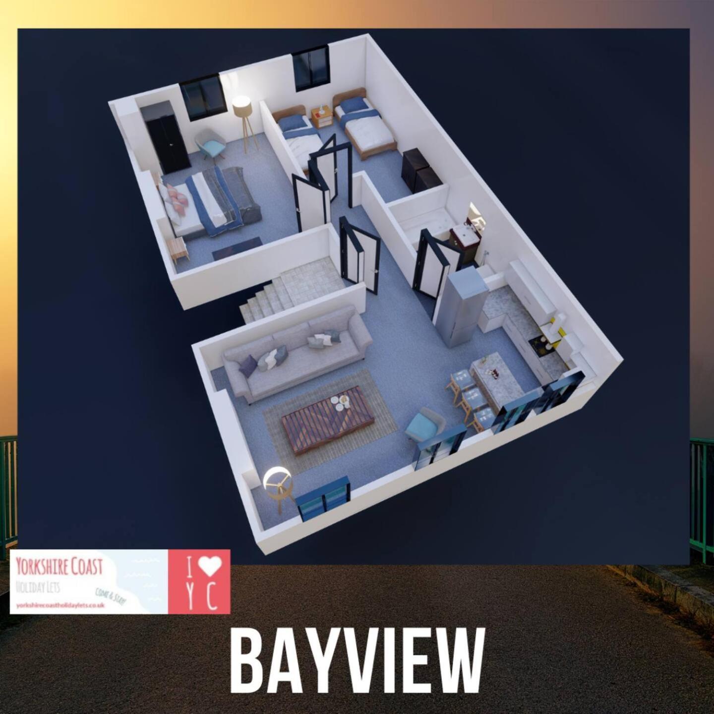 Bay View - Amazing Location With Sea Views! Aparthotel Σκάρμπορο Εξωτερικό φωτογραφία